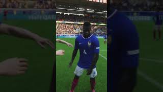 Dayot Upamecano received a red card during the match [upl. by Anelrahs]