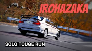 Assetto Corsa TOUGE RUN  Irohazaka Downhill  Mitsubishi Lancer Evo VI TME [upl. by Colvert]