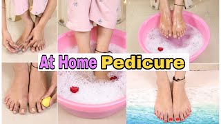 How to Use Pedicure Kit  Pedicure at home [upl. by Eemaj]