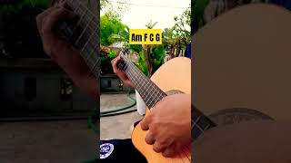 Chords Am F C G lesson shorts [upl. by Brien]