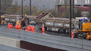 Werrington Junction Upgrade 19th November 2022 [upl. by Puritan590]