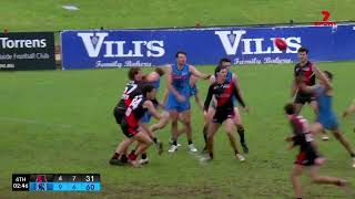 Rd 18 Hostplus SANFL Snapshot  Sturts Angus Andersons brilliant goal assist for Tom Lewis [upl. by Lara766]