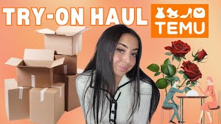 TRYON HAUL TEMU  Tenue pour un rendezvous 🌹💐 [upl. by Parish]