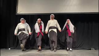 Ana Dami Falastini Dabke Dance Take One Action Film Festivals Glasgow 23092022 Scotland UK [upl. by Fagaly]