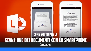 Effettuare la scansione dei documenti con lo smartphone e salvarli anche in PDF [upl. by Toole]