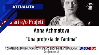 Conferenza su Anna Achmatova Sabato 9 Novembre a Terranuova [upl. by Ahsined]