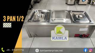 Stainless Steel Electric Bain Marie [upl. by Eintihw]