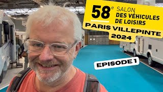 Vanlife  Salon Camping cars Paris Villepinte 2024  Episode 1 [upl. by Marte]