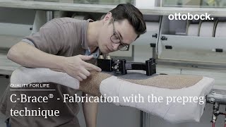 CBrace® Leg Orthosis  Fabrication with the prepreg technique 14  Ottobock [upl. by Candyce]