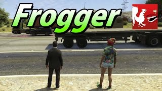 Things to Do In GTA V  Frogger  Rooster Teeth [upl. by Ahtanoj]