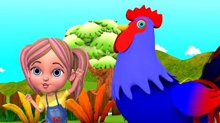 Kukdoo Koo  Animals Sounds in Hindi  कुकड़ू कु  Hindi Nursery Songs  Little Treehouse India [upl. by Lecroy466]