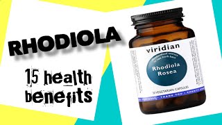 15 Rhodiola health benefits anxiety [upl. by Woodford]