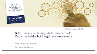 Montagsakademie am 18122023 – Prof Dr Gunda Werner [upl. by Edythe]