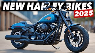 7 New Harley Davidson Motorcycles For 2025 [upl. by Laitselec719]