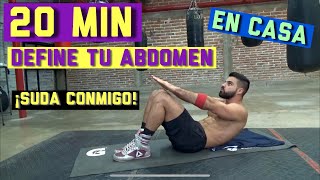 Rutina Intensa para Marcar Abdomen  Abdominales 20 Minutos En Casa [upl. by Nyvek]