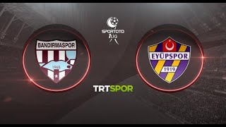 RH BANDIRMASPOR  EYÜPSPOR TFF1LİG PLAYOFF MAÇINI İZLE  TRT SPOR CANLI İZLE [upl. by Rickey]