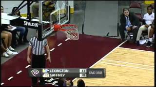 Top plays from the 3rd quarter of the LexingtonGaffney showdown for the 4A Boys State Championship [upl. by Lavine5]