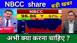 NBCC share latest news Today NBCC share news today Target price Tomorrow buy or sell [upl. by Winterbottom]