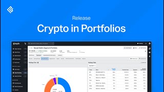 Crypto Support in Portfolios Release [upl. by Cutler]