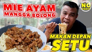 KULIDEL MIE AYAM MANGGA BOLONG  MAKAN DEPAN SETU [upl. by Tenej472]