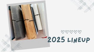 2025 PlannerJournal Lineup [upl. by Allemap]