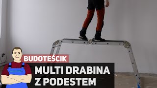 Rozkładana drabino  platforma z 4 funkcjami [upl. by Raquela818]