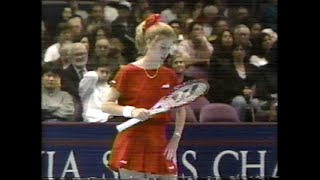 Gabriela Sabatini vs Amy Frazier Masters 1992 Highlights [upl. by Dahsra]