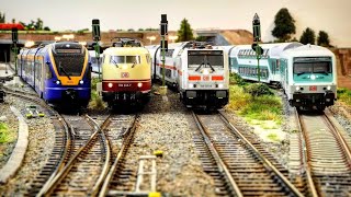 Modelleisenbahn H0 Betrieb Zwischen 1994 und 2019 [upl. by Anyat976]