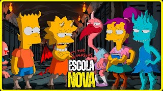 BART APRONTANDO MUITO NA NOVA ESCOLA  OS SIMPSONS [upl. by Snowman230]