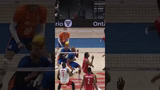 Scott Sterlings save in a real match🥶 epicvolleyball volleyballworld volleyball [upl. by Kondon275]