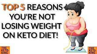 Why am I not losing weight on Keto Diet  Stopped losing weight on keto  Weight Loss plateau keto [upl. by Matheson598]