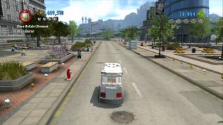 LEGO City Undercover 100 Guide  Uptown Overworld Area  All Collectibles [upl. by Calderon]