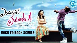 Endukante Premanta Movie Back To Back Sscenes  iDream Updates [upl. by Tosch]