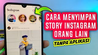 Cara menyimpan story Instagram orang lain tanpa aplikasi [upl. by Candie919]