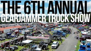 The 6th Annual Gear Jammer Truck Show in Greenfield Massachusetts  Full Walk Through on 72223 [upl. by Alul]