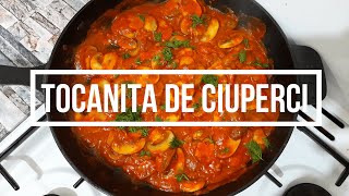 Tocanita de Ciuperci  Reteta Delicioasa de Post cu Ciuperci [upl. by Aninay]