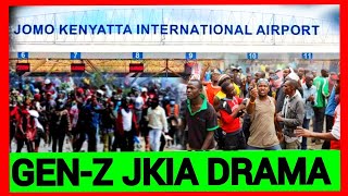 LIVEJOMO KENYATTA INTERNATIONAL AIRPORT IN CRISISPOLICE IN SHOCK [upl. by Ijar755]