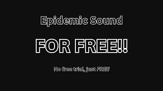 Epidemic Sound SFX and Music For FREE Tutorial hacker epidemicsound [upl. by Galligan]