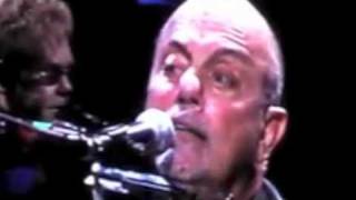 Billy Joel and Elton John Piano Man Live in Chicago  Wrigley Field 72109 [upl. by Belanger]