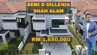 Exclusive Semi D in Bukit Bandaraya Shah Alam  Brand New  Low Density Living  Saiful 01160993708 [upl. by Cesya55]