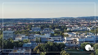 Die Universität Regensburg von oben [upl. by Hailahk]