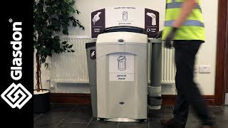 Glasdon UK  Nexus® 100 Recycling Stations [upl. by Biles241]