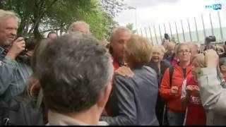 Johan Cruijff opent eigen voetbalveld op geboortegrond [upl. by Elleyoj]