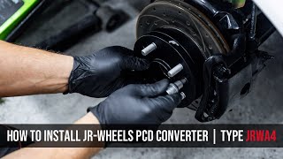 How to install JRWheels PCD converter  Type JRWA4 [upl. by Svoboda460]