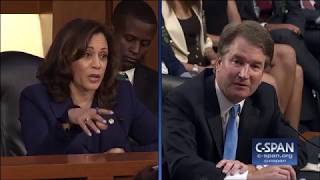 Exchange between Sen Harris and Judge Kavanaugh on Mueller Investigation CSPAN [upl. by Anaidiriv]