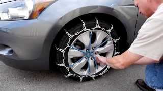 Peerless Quik Grip Tire Chain Installation [upl. by Aihseyt]