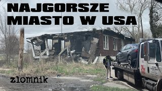 Złomnik złapaliśmy gumę w najgorszym mieście USA [upl. by Nichole699]