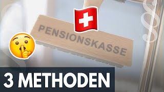 🇨🇭 Pensionskasse auszahlen in der Schweiz [upl. by Jessika]