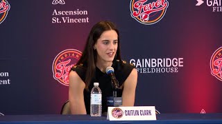 Indiana Fever introduce No 1 pick Caitlin Clark  FULL PRESSER [upl. by Badger698]