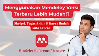 Cara Menggunakan Mendeley Versi Terbaru  Sitasi Bodynote Daftar Pustaka Otomatis di Word [upl. by Ennoval611]